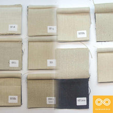 Load image into Gallery viewer, Swatch Book 1 (Organic Cotton, Linen &amp; Hemp Woven Fabrics)