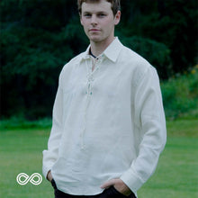 Load image into Gallery viewer, hemp pirate shirt