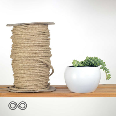 SPECIAL: BUY 2 Get 3rd Free | 6mm Organic Hemp Rope - Gardening Grade (3kg Roll) (100% Biodegradable)