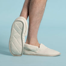 Load image into Gallery viewer, Organic cotton slippers elastic-free