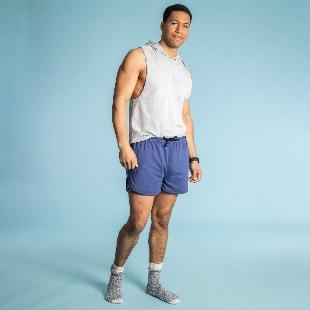 organic cotton lounge shorts