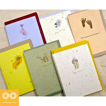 Load image into Gallery viewer, Grow-A-Note 100% Recycled Note Cards