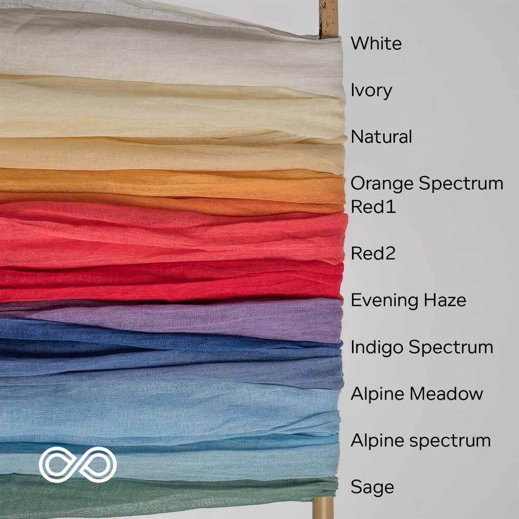 organic hemp scarf