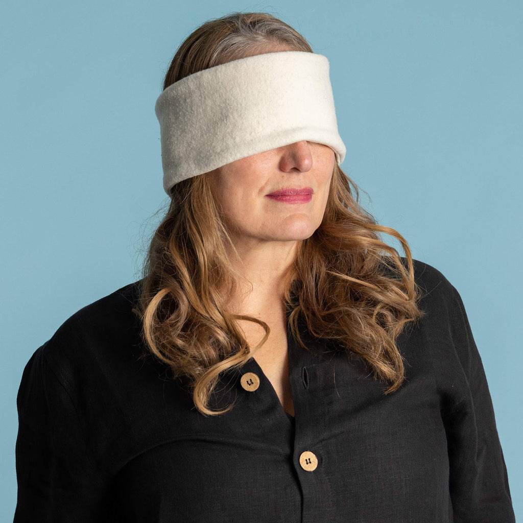 organic cotton eyeshade