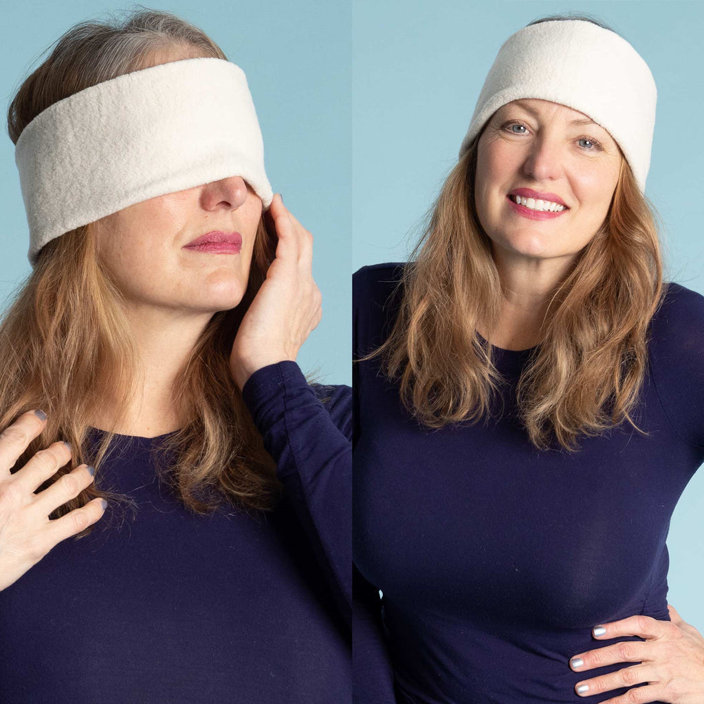 organic cotton eyeshade