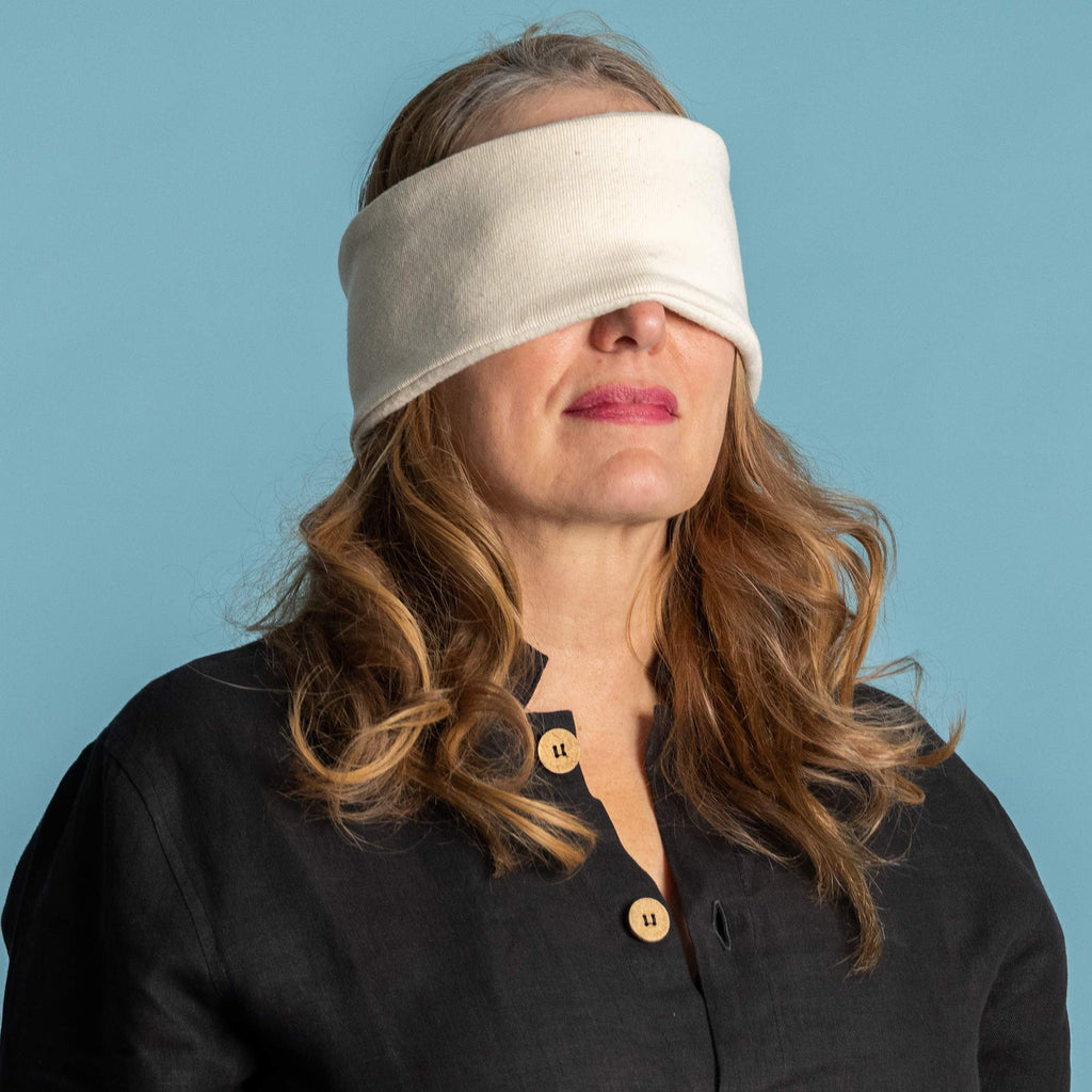 organic cotton eyeshade