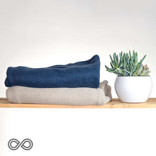 Load image into Gallery viewer, hemp knit blanket