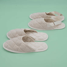 Load image into Gallery viewer, organic cotton house slippers