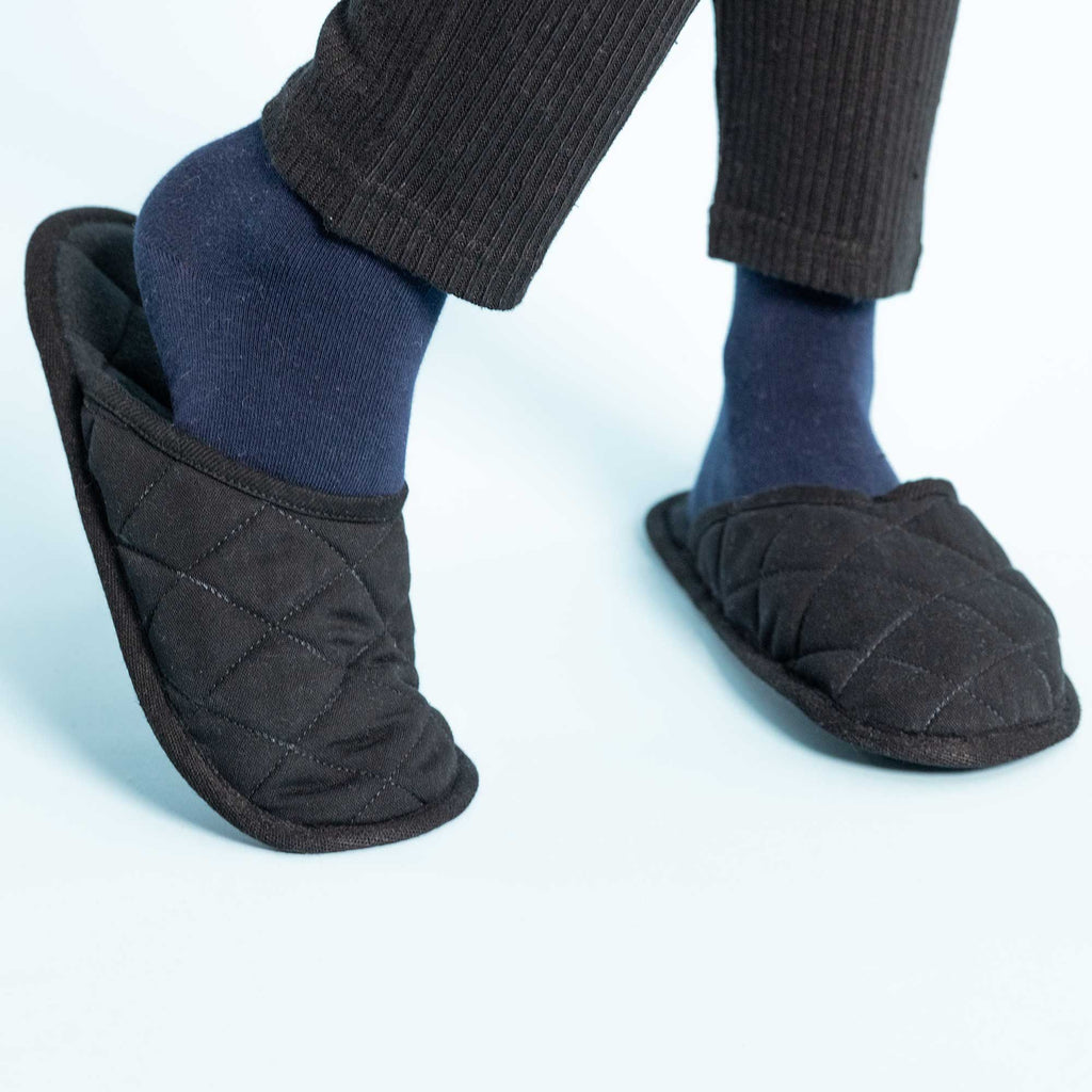 100% organic cotton warm house slippers