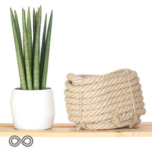 Load image into Gallery viewer, 20mm Organic Hemp Rope (3kg Roll) (100% Biodegradable)