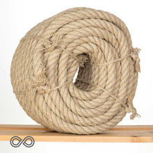 Load image into Gallery viewer, 20mm Organic Hemp Rope (7kg Roll)