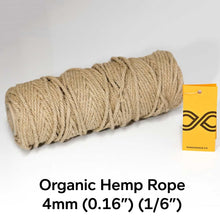 Load image into Gallery viewer, 100% hemp rope