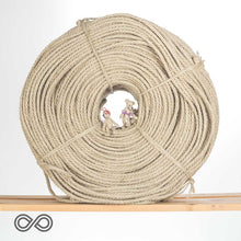 Load image into Gallery viewer, SPECIAL: Buy 2 Get 3 | 6mm Organic Hemp Rope (20kg Roll) (100% Biodegradable)