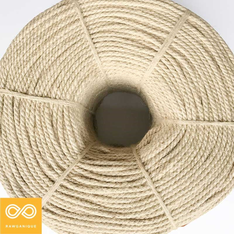 SPECIAL: Buy 2 Get 3 | 6mm Organic Hemp Rope (20kg Roll) (100% Biodegradable)