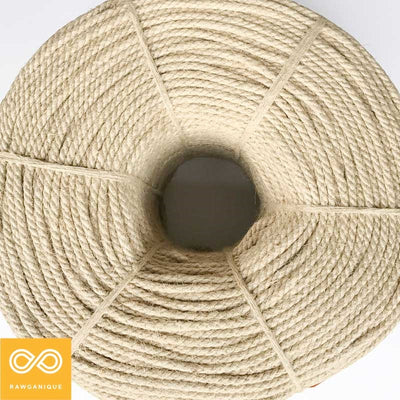 SPECIAL: Buy 2 Get 3 | 6mm Organic Hemp Rope (20kg Roll) (100% Biodegradable)