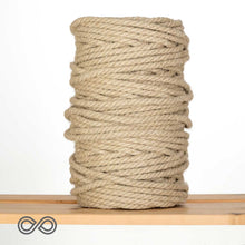 Load image into Gallery viewer, 8mm Organic Hemp Rope (4kg Roll) (100% Biodegradable) (100% Biodegradable)