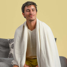 Load image into Gallery viewer, organic cotton winter blanket