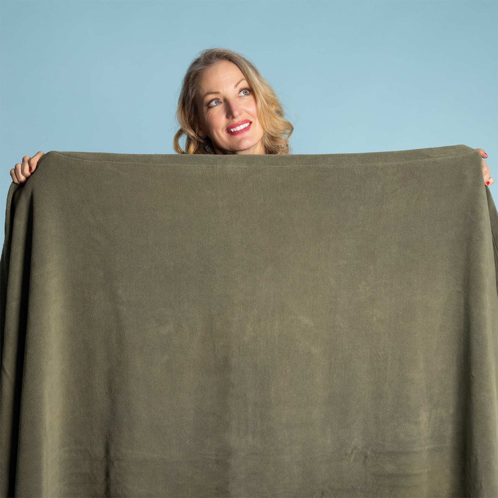 organic cotton fleece blanket