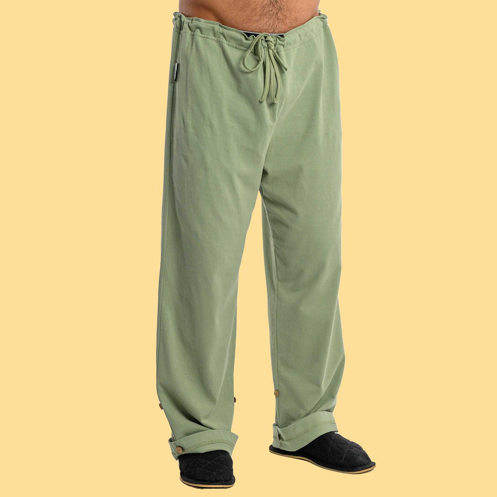 elastic-free organic cotton pajama bottom
