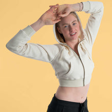 Load image into Gallery viewer, women's 100% organic cotton fleece hoodie