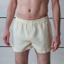 Load image into Gallery viewer, yellow hemp boxers