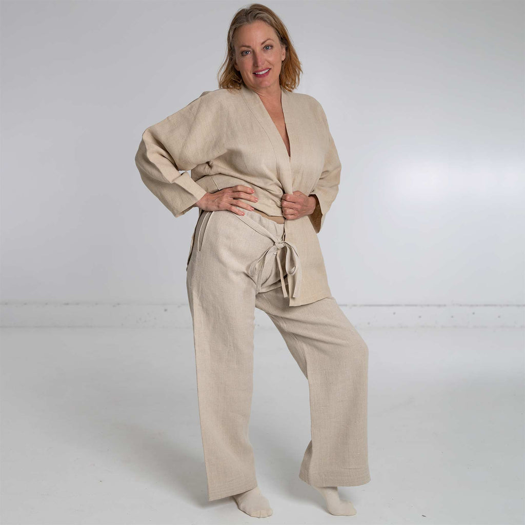 hemp karate pants