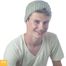 Load image into Gallery viewer, organic linen beanie