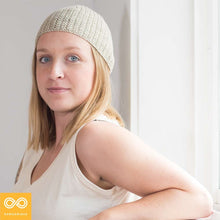 Load image into Gallery viewer, organic linen tuque