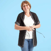 Load image into Gallery viewer, women's hemp cardigan