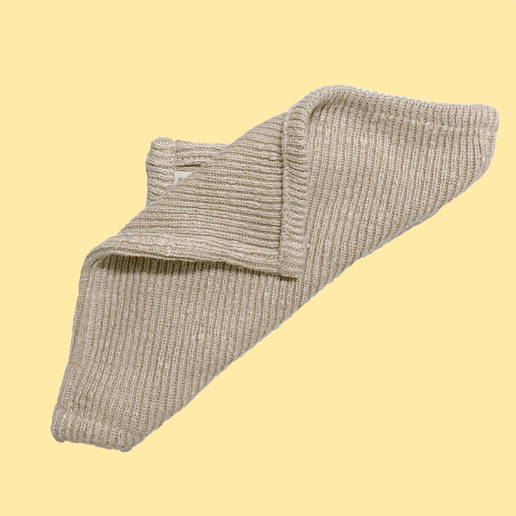 organic linen wash cloth