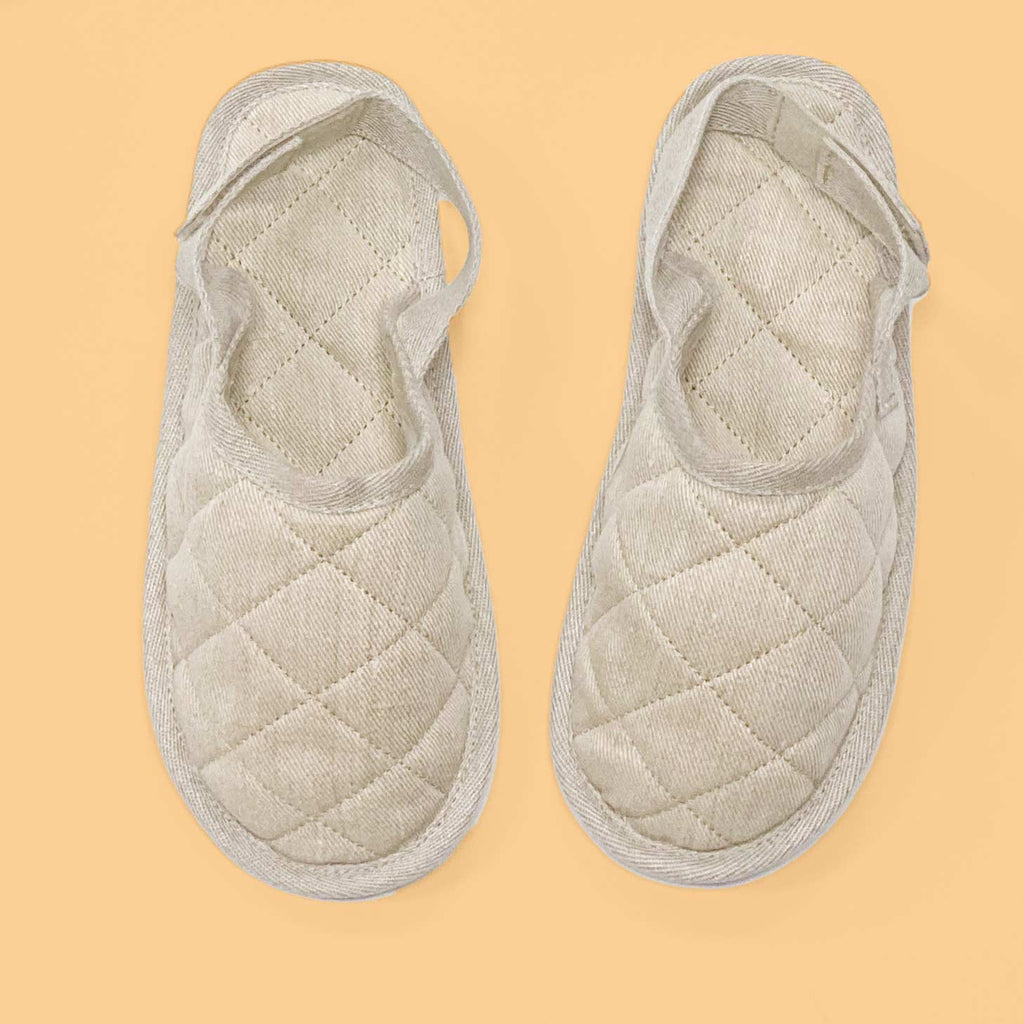organic hemp slippers