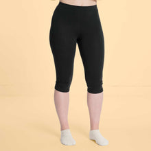 Load image into Gallery viewer, organic cotton capri leggings