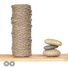Load image into Gallery viewer, 4mm Flax Linen Rope (1kg Roll)