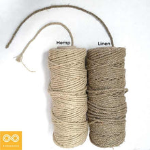 Load image into Gallery viewer, LR6B 6mm Flax Linen Rope (3kg Roll) (100% Biodegradable)
