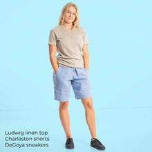 Load image into Gallery viewer, flax linen t-shirt
