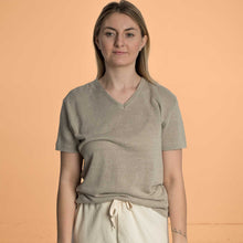 Load image into Gallery viewer, organic linen t-shirt