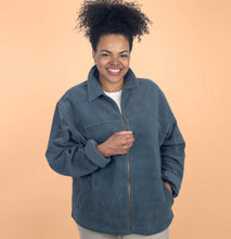Load image into Gallery viewer, organic cotton fleece jacket