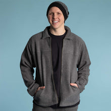Load image into Gallery viewer, organic cotton fleece jacket
