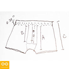 Load image into Gallery viewer, MOBY 100% Organic Cotton Boxer Shorts (OC Thread, Gusset Crotch, Plastic-Free Nut Buttons; Organic Elastic Option, 100% Biodegradable)