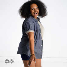 Load image into Gallery viewer, 100% organic cotton short sleeve shirt