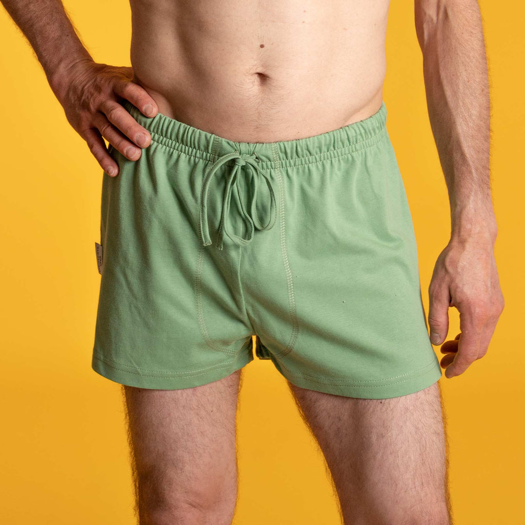organic cotton swimming trunks