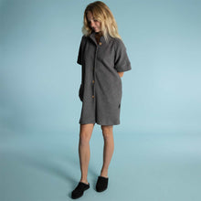 Load image into Gallery viewer, organic cotton fleece dress