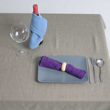 Load image into Gallery viewer, 100% Organic French Linen Heritage Table Cloths (Chemical-free)