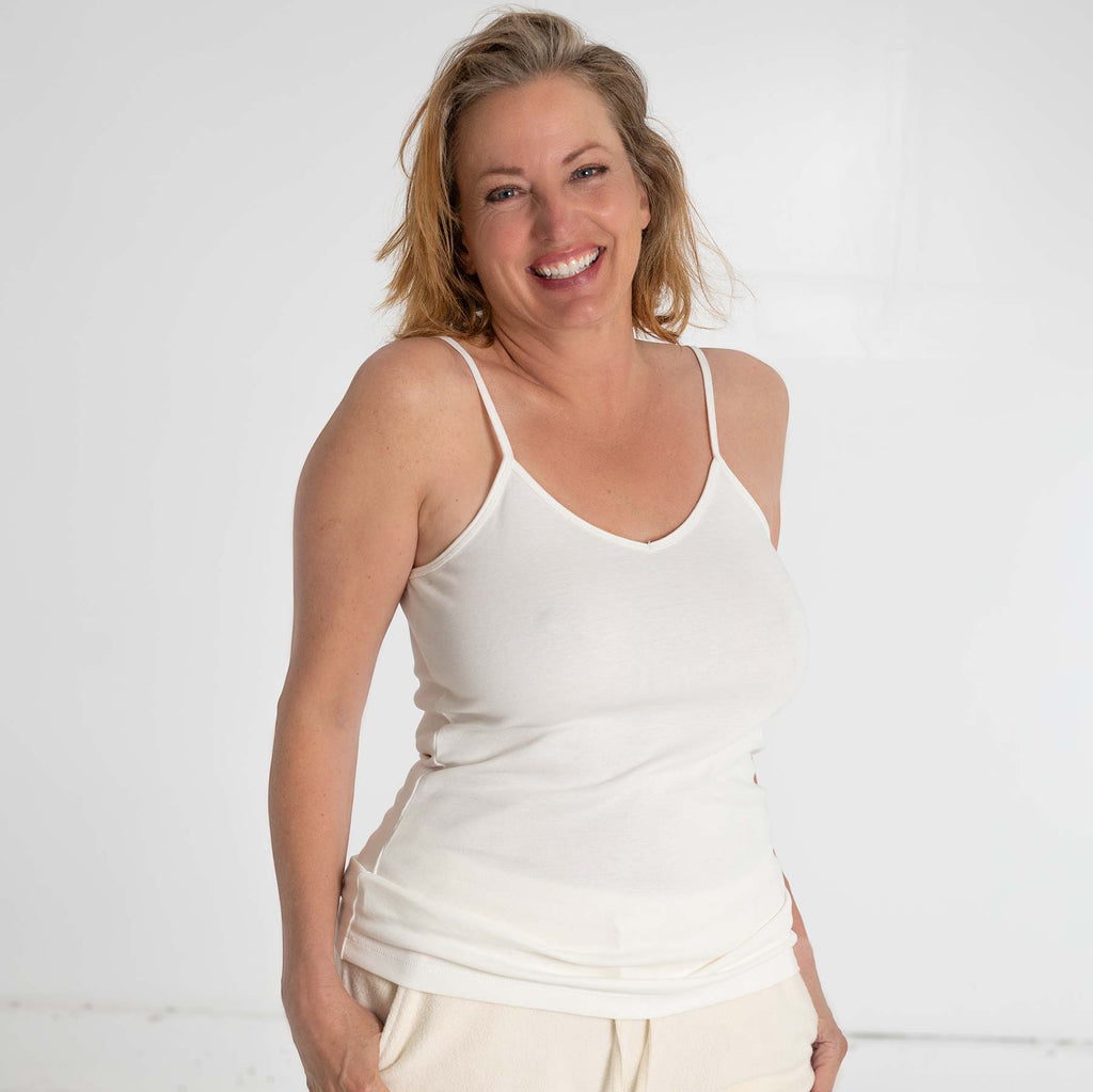 women's organic cotton tank top