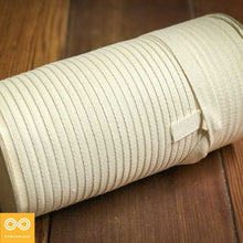 Load image into Gallery viewer, ⅜" (10mm) 100% Organic Cotton Edging Tape - Drawstrings (By The 200m Roll) (100% Biodegradable)