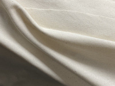 100% Organic Cotton Ribbed Knit 7oz Fabric By The Yard (Made in USA) (CAROLINAS) (100% Biodegradable)