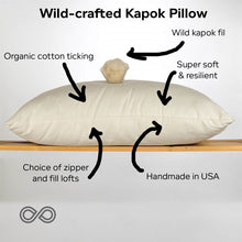 Load image into Gallery viewer, kapok pillow