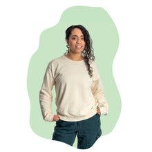 Load image into Gallery viewer, 100% organic cotton sweatshirt made in America
