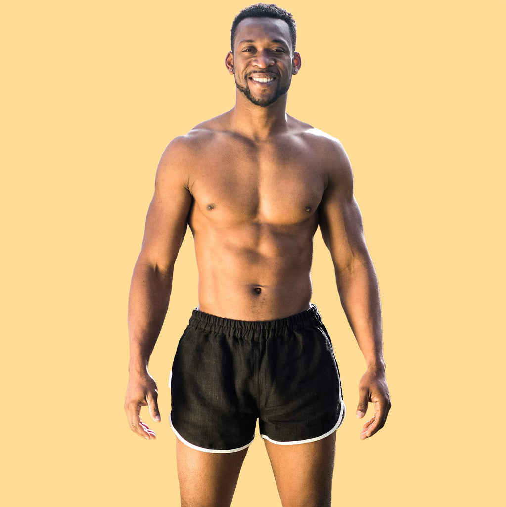 hemp running shorts