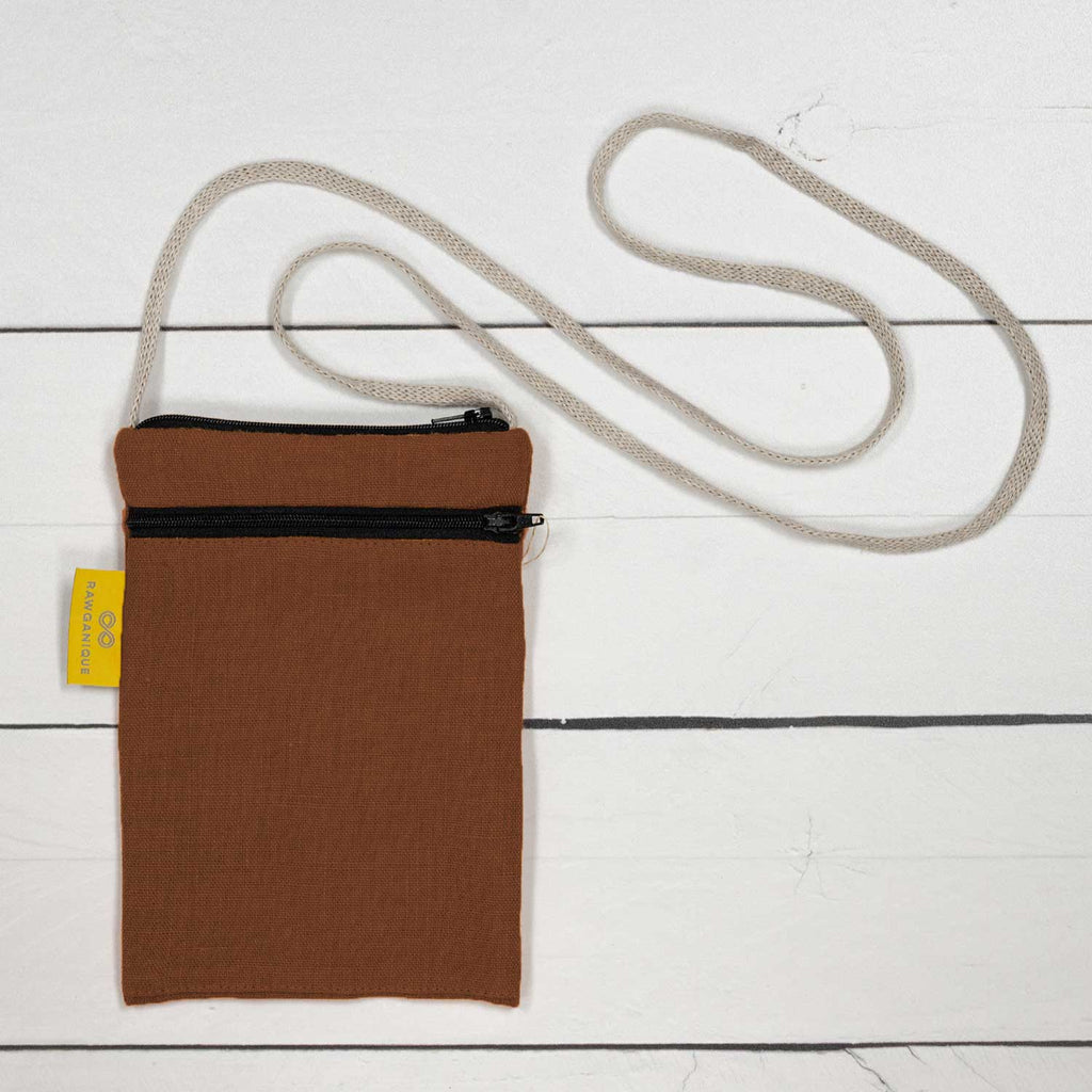 hemp passport pouch